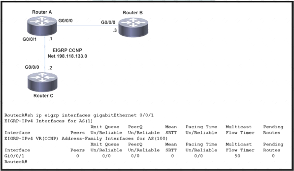 300-410 dumps exhibit