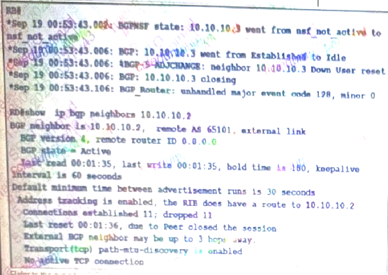 300-410 dumps exhibit