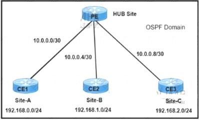 300-410 dumps exhibit
