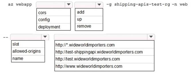 AZ-204 dumps exhibit