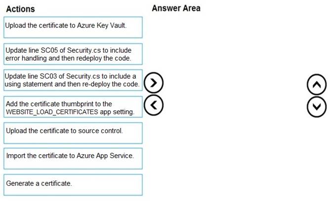 AZ-204 dumps exhibit