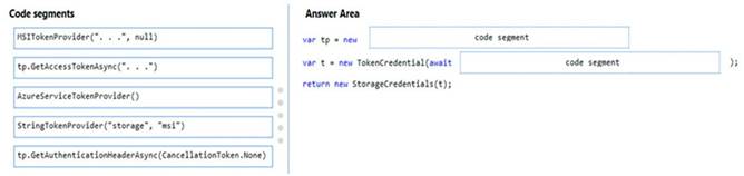 AZ-204 dumps exhibit