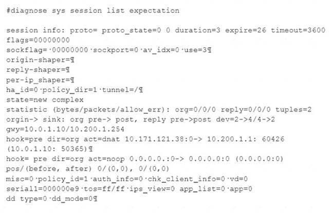 NSE7_EFW-6.4 dumps exhibit