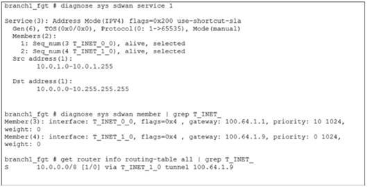 NSE7_SDW-7.2 dumps exhibit